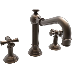 N2460/03W Jacobean 8'' Widespread Bathroom Faucet - Weathered Brass N2460/03W Jacobean 8'' Widespread Bathroom Faucet - Weathered Brass