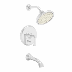 N3-2412BP/15 Aylesbury Tub & Shower Faucet Trim Trim Kit - Polished Nickel - Natural