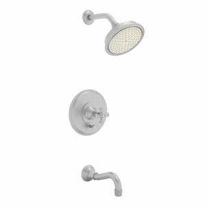 N3-2462BP/15S Jacobean Tub & Shower Faucet Trim Trim Kit - Satin Nickel N3-2462BP/15S Jacobean Tub & Shower Faucet Trim Trim Kit - Satin Nickel