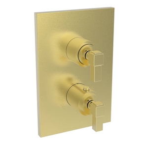 N3-3143TS/04 Malvina Thermostatic / Volume Control Trim Trim Kit - Satin Brass - PVD N3-3143TS/04 Malvina Thermostatic / Volume Control Trim Trim Kit - Satin Brass - PVD