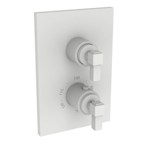 N3-3143TS/52 Malvina Thermostatic / Volume Control Trim Trim Kit - Matte White N3-3143TS/52 Malvina Thermostatic / Volume Control Trim Trim Kit - Matte White