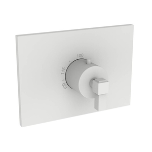 N3-3144TS/52 Malvina Thermostatic Valve Trim Trim Kit - Matte White N3-3144TS/52 Malvina Thermostatic Valve Trim Trim Kit - Matte White