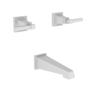 N3-3145/50 Malvina Tub Faucet Trim Trim Kit - White N3-3145/50 Malvina Tub Faucet Trim Trim Kit - White