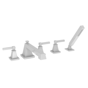 N3-3147/50 Malvina Tub Faucet Trim Trim Kit - White N3-3147/50 Malvina Tub Faucet Trim Trim Kit - White