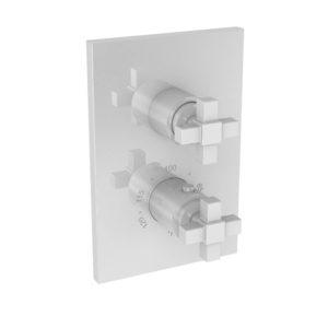 N3-3153TS/50 Malvina Thermostatic / Volume Control Trim Trim Kit - White N3-3153TS/50 Malvina Thermostatic / Volume Control Trim Trim Kit - White
