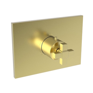 N3-3154TS/04 Malvina Thermostatic Valve Trim Trim Kit - Satin Brass - PVD N3-3154TS/04 Malvina Thermostatic Valve Trim Trim Kit - Satin Brass - PVD