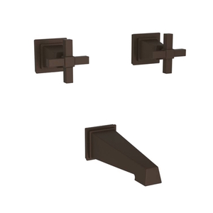 N3-3155/08W Malvina Tub Faucet Trim Trim Kit - Weathered Copper - Living N3-3155/08W Malvina Tub Faucet Trim Trim Kit - Weathered Copper - Living