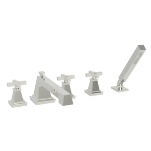 N3-3157/15 Malvina Tub Faucet Trim Trim Kit - Polished Nickel - Natural