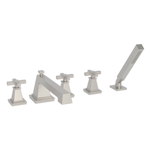 N3-3157/15S Malvina Tub Faucet Trim Trim Kit - Satin Nickel N3-3157/15S Malvina Tub Faucet Trim Trim Kit - Satin Nickel