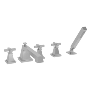 N3-3157/20 Malvina Tub Faucet Trim Trim Kit - Stainless Steel - PVD