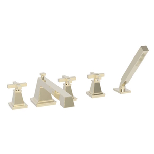 N3-3157/24A Malvina Tub Faucet Trim Trim Kit - French Gold - PVD N3-3157/24A Malvina Tub Faucet Trim Trim Kit - French Gold - PVD