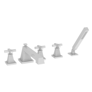 N3-3157/50 Malvina Tub Faucet Trim Trim Kit - White N3-3157/50 Malvina Tub Faucet Trim Trim Kit - White