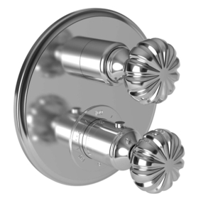 N3-873TR/26 Alexandria Thermostatic / Volume Control Trim Trim Kit - Polished Chrome