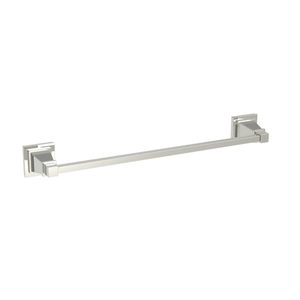 N43-01/15 Malvina Towel Bar Bathroom Accessory - Polished Nickel - Natural N43-01/15 Malvina Towel Bar Bathroom Accessory - Polished Nickel - Natural