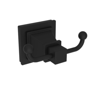 N43-13/56 Malvina Robe Hook Bathroom Accessory - Flat Black N43-13/56 Malvina Robe Hook Bathroom Accessory - Flat Black