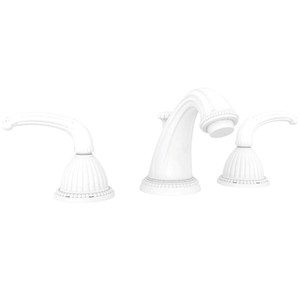 N880/52 Anise 8'' Widespread Bathroom Faucet - Matte White