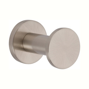 N36-12/15S Priya Robe Hook Bathroom Accessory - Satin Nickel N36-12/15S Priya Robe Hook Bathroom Accessory - Satin Nickel