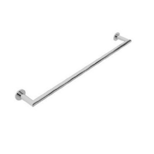 N36-02/15 Priya Towel Bar Bathroom Accessory - Polished Nickel - Natural N36-02/15 Priya Towel Bar Bathroom Accessory - Polished Nickel - Natural