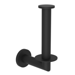 N36-27/56 Priya Paper Holder Bathroom Accessory - Flat Black N36-27/56 Priya Paper Holder Bathroom Accessory - Flat Black
