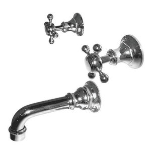 N3-1765/26 Victorian Tub & Shower Faucet Trim Trim Kit - Polished Chrome