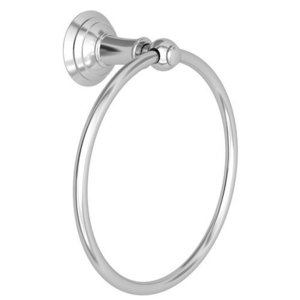 N34-09/26 Aylesbury Towel Ring Bathroom Accessory - Polished Chrome