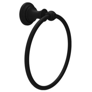N35-09/54 Sutton Towel Ring Bathroom Accessory - Gloss Black N35-09/54 Sutton Towel Ring Bathroom Accessory - Gloss Black