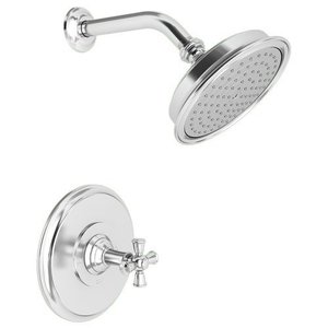 N3-2404BP/65 Jacobean Shower Faucet Trim Trim Kit - Biscuit