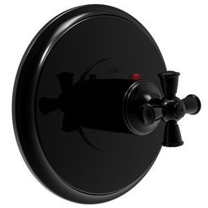 N3-2404TR/54 Jacobean Thermostatic Valve Trim Trim Kit - Gloss Black N3-2404TR/54 Jacobean Thermostatic Valve Trim Trim Kit - Gloss Black