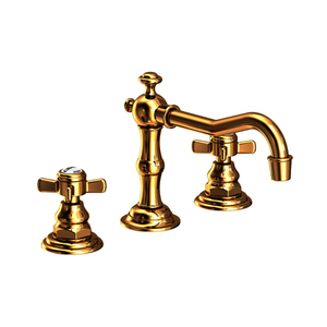 N1000/03N Fairfield 8'' Widespread Bathroom Faucet - Uncoated Polished Brass - Living N1000/03N Fairfield 8'' Widespread Bathroom Faucet - Uncoated Polished Brass - Living