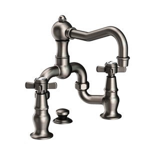 N1000B/20 Fairfield 8'' Widespread Bathroom Faucet - Stainless Steel - PVD