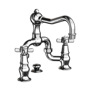 N1000B/26 Fairfield 8'' Widespread Bathroom Faucet - Polished Chrome