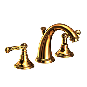 N1020/03N Amisa 8'' Widespread Bathroom Faucet - Uncoated Polished Brass - Living N1020/03N Amisa 8'' Widespread Bathroom Faucet - Uncoated Polished Brass - Living