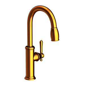 N1030-5103/24S Chesterfield Pull-Out Spray Kitchen Faucet - Satin Gold N1030-5103/24S Chesterfield Pull-Out Spray Kitchen Faucet - Satin Gold