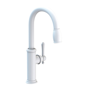 N1030-5103/52 Chesterfield Pull-Out Spray Kitchen Faucet - Matte White