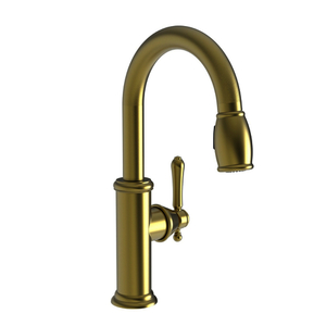 N1030-5223/04 Chesterfield Single-Hole Bar Faucet - Satin Brass - PVD N1030-5223/04 Chesterfield Single-Hole Bar Faucet - Satin Brass - PVD