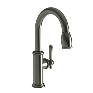 N1030-5223/15S Chesterfield Single-Hole Bar Faucet - Satin Nickel N1030-5223/15S Chesterfield Single-Hole Bar Faucet - Satin Nickel