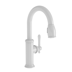N1030-5223/50 Chesterfield Single-Hole Bar Faucet - White N1030-5223/50 Chesterfield Single-Hole Bar Faucet - White