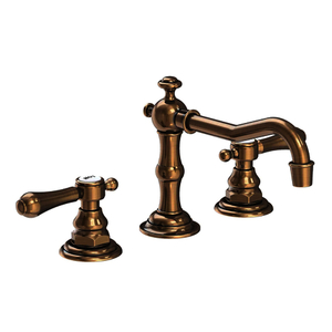 N1030/06 Chesterfield 8'' Widespread Bathroom Faucet - Antique Brass N1030/06 Chesterfield 8'' Widespread Bathroom Faucet - Antique Brass