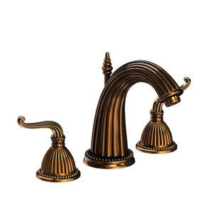N1090/06 Alexandria 8'' Widespread Bathroom Faucet - Antique Brass N1090/06 Alexandria 8'' Widespread Bathroom Faucet - Antique Brass