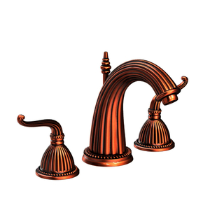N1090/08A Alexandria 8'' Widespread Bathroom Faucet - Antique Copper N1090/08A Alexandria 8'' Widespread Bathroom Faucet - Antique Copper