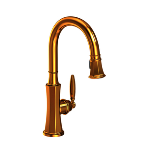 N1200-5103/034 Metropole Pull-Out Spray Kitchen Faucet - Aged Brass N1200-5103/034 Metropole Pull-Out Spray Kitchen Faucet - Aged Brass