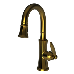 N1200-5223/04 Metropole Pull-Out Spray Kitchen Faucet - Satin Brass - PVD N1200-5223/04 Metropole Pull-Out Spray Kitchen Faucet - Satin Brass - PVD