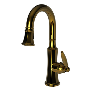 N1200-5223/24 Metropole Pull-Out Spray Kitchen Faucet - Polished Gold - PVD N1200-5223/24 Metropole Pull-Out Spray Kitchen Faucet - Polished Gold - PVD