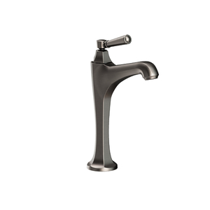 N1203-1/20 Metropole Single Hole Bathroom Faucet - Stainless Steel - PVD