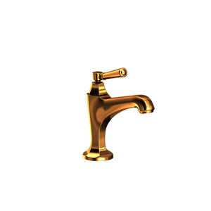 N1203/03N Metropole Single Hole Bathroom Faucet - Uncoated Polished Brass - Living N1203/03N Metropole Single Hole Bathroom Faucet - Uncoated Polished Brass - Living