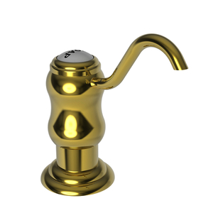 N124/01 Chesterfield Soap Dispenser Kitchen Accessory - Forever Brass - PVD