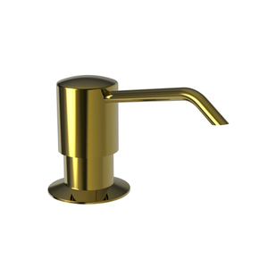 N125/03N East Linear Soap Dispenser Kitchen Accessory - Uncoated Polished Brass - Living N125/03N East Linear Soap Dispenser Kitchen Accessory - Uncoated Polished Brass - Living