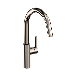 N1500-5113/15 East Linear Pull-Out Spray Kitchen Faucet - Polished Nickel - Natural