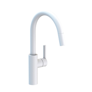 N1500-5113/52 East Linear Pull-Out Spray Kitchen Faucet - Matte White