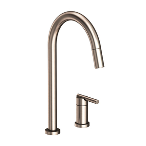 N1500-5123/15S East Linear Pull-Out Spray Kitchen Faucet - Satin Nickel N1500-5123/15S East Linear Pull-Out Spray Kitchen Faucet - Satin Nickel